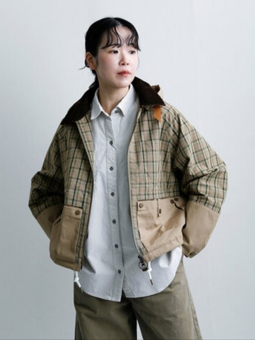 WOOLRICH Madras Check Heritage Field Jacket